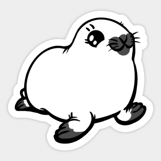 Baby Harp Seal the Animal Sticker